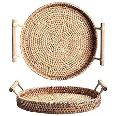 Rattan round serving for sale  Delivered anywhere in UK