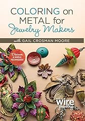 Coloring metal jewelry for sale  Delivered anywhere in UK