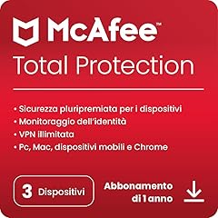 Mcafee total protection usato  Spedito ovunque in Italia 