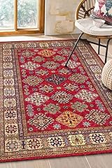 Rugs red traditional for sale  Delivered anywhere in USA 