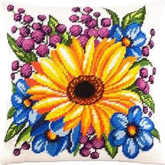 Brvsk floral needlepoint for sale  Delivered anywhere in USA 