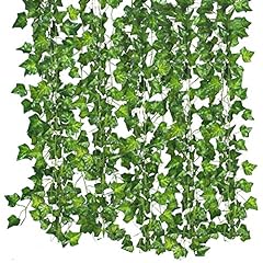 Qiantoucao Artificial Vines, 83Ft(12Pcs) Faux Fake for sale  Delivered anywhere in Canada
