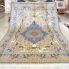 Yuchen silk rug for sale  Delivered anywhere in USA 