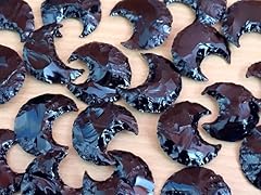Pcs black obsidian for sale  Delivered anywhere in UK