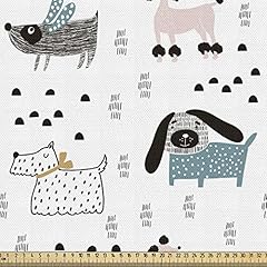 Abakuhaus dogs fabric for sale  Delivered anywhere in UK