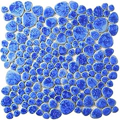 Blujellyfish pebbles tile for sale  Delivered anywhere in USA 
