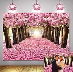 Cherry blossom backdrop for sale  Delivered anywhere in UK
