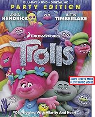 Trolls 2017 bluray for sale  Delivered anywhere in USA 