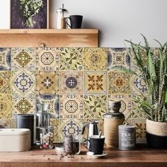 20pcs moroccan tile for sale  Delivered anywhere in Ireland