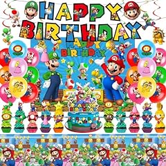 Mario set birthday for sale  Delivered anywhere in USA 