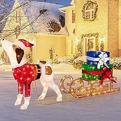 Tangkula lighted christmas for sale  Delivered anywhere in USA 
