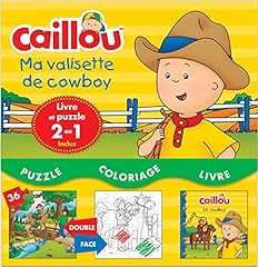 Caillou valisette cowboy d'occasion  Livré partout en France