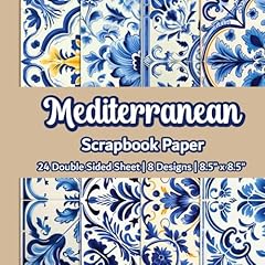 Mediterranean scrapbook paper for sale  Delivered anywhere in USA 