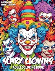 Scary clowns adult for sale  Delivered anywhere in USA 