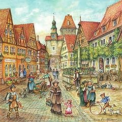 German town scene for sale  Delivered anywhere in USA 