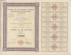 Action 100 francs d'occasion  Livré partout en France