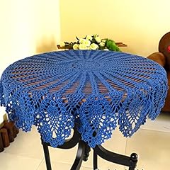 Hsvanyr blue tablecloth for sale  Delivered anywhere in USA 
