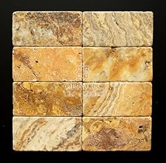 Scabos 3x6 tumbled for sale  Delivered anywhere in USA 