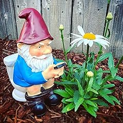 Garden goblin funny for sale  Delivered anywhere in UK