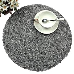 Topotdor round placemats for sale  Delivered anywhere in USA 
