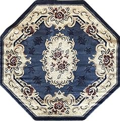 Traditional octagon aubusson for sale  Delivered anywhere in USA 
