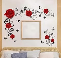 Wall stickers red for sale  Delivered anywhere in UK