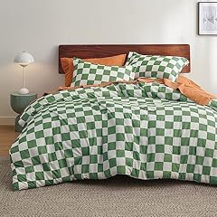 Bedsure green checkered for sale  Delivered anywhere in USA 