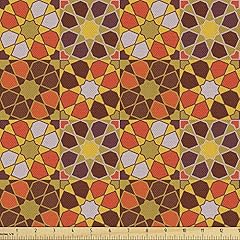 Lunarable retro fabric for sale  Delivered anywhere in USA 