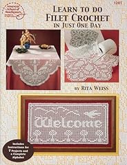Learn filet crochet for sale  Delivered anywhere in USA 
