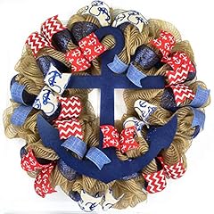 Anchor wreath coastal for sale  Delivered anywhere in USA 