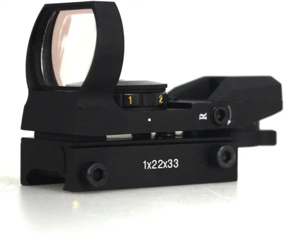 Minidiva 1x22x33 lichtgevende puntvizier Doelvizier Holografische 20 mm puntvizier tweedehands  