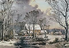 Currier ives winter for sale  Delivered anywhere in USA 