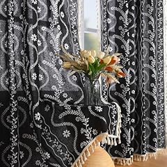 Boho curtains inch for sale  Delivered anywhere in USA 