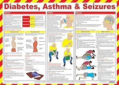 Diabetes asthma seizures for sale  Delivered anywhere in UK