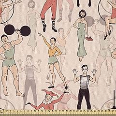 Abakuhaus circus fabric for sale  Delivered anywhere in UK