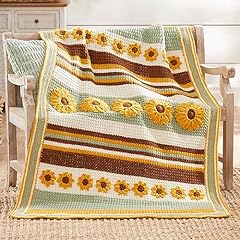 Herrschners sunflowers stripes for sale  Delivered anywhere in USA 