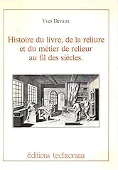 Histoire livre reliure d'occasion  Livré partout en France