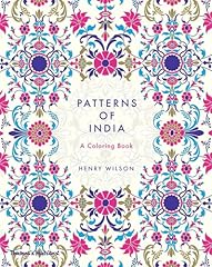 Patterns india coloring for sale  Delivered anywhere in USA 