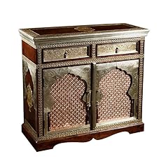 Indian brass inlaid for sale  Delivered anywhere in UK