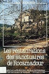Restaurations sanctuaires roca d'occasion  Livré partout en France