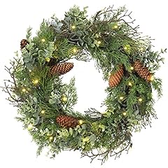 Christmas wreath front for sale  Delivered anywhere in UK