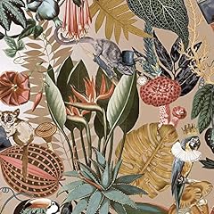 Wonderland tropical wallpaper for sale  Delivered anywhere in Ireland