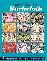 Vintage textured barkcloth for sale  Delivered anywhere in UK