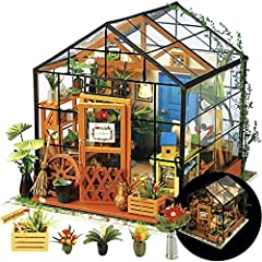 Rolife DIY Miniatures Dollhouse Kit, Miniature Greenhouse for sale  Delivered anywhere in USA 