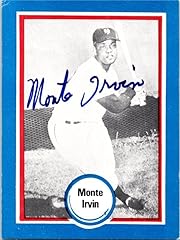 Monte irvin autographed for sale  Delivered anywhere in USA 
