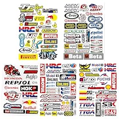 Pcs motorcycle stickers for sale  Delivered anywhere in UK
