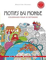 Motifs coloriages détendre d'occasion  Livré partout en France