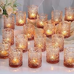 36pcs amber votive for sale  Delivered anywhere in USA 