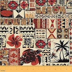 Hawaiian style fabric for sale  Delivered anywhere in USA 