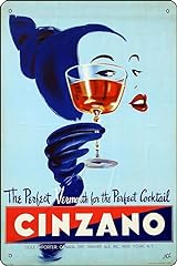 Cinzano vintage print for sale  Delivered anywhere in USA 